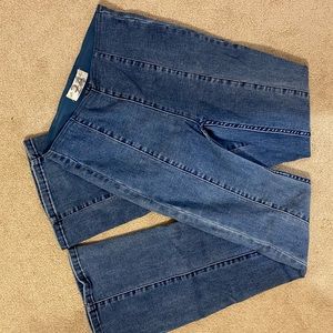 Free People Pull On Flare Jean